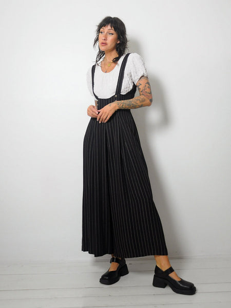 1990's Suspender Wide Leg Jumpsuit