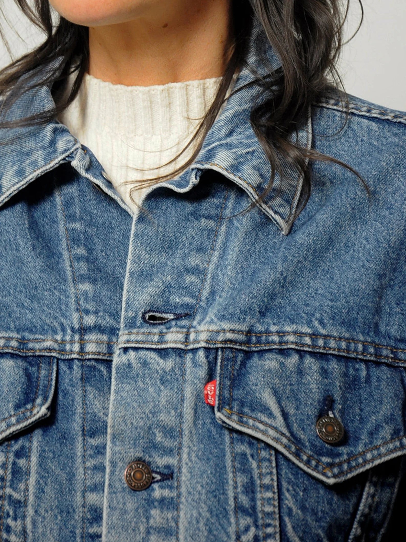 Faded Levi's Jean Jacket