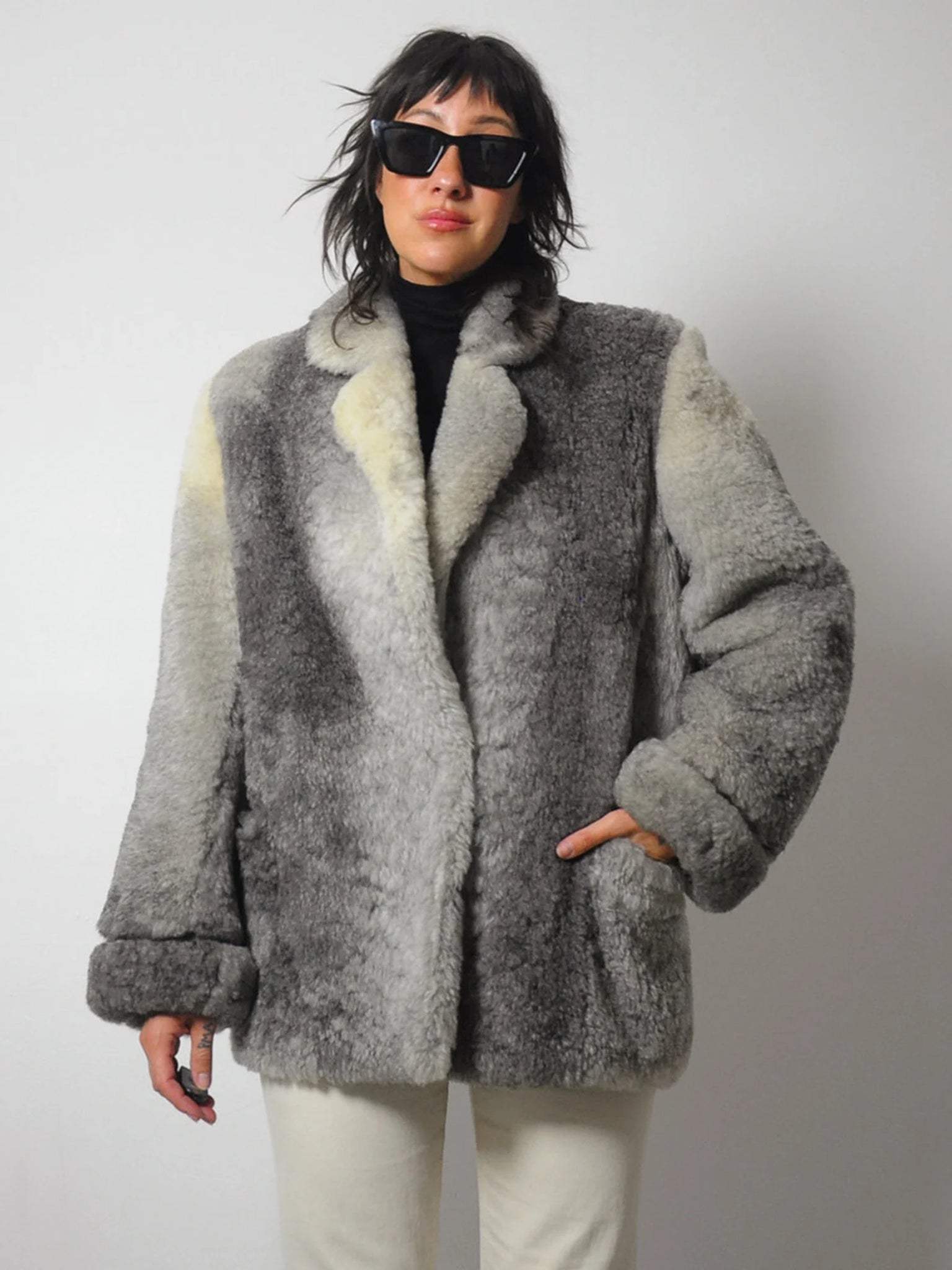 Eddie Bauer Shearling Coat
