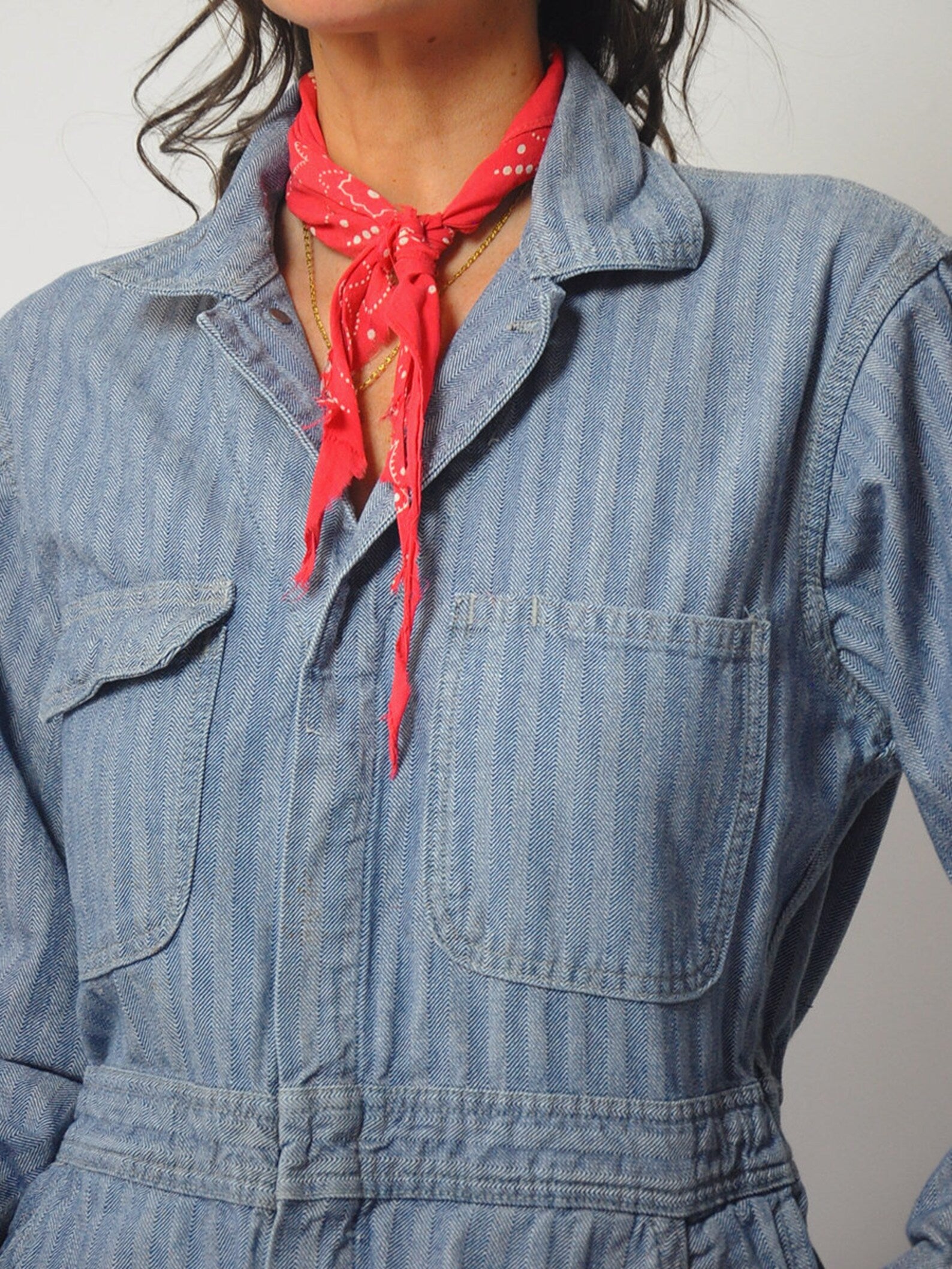 1960's Big Mac HBT Denim Coveralls