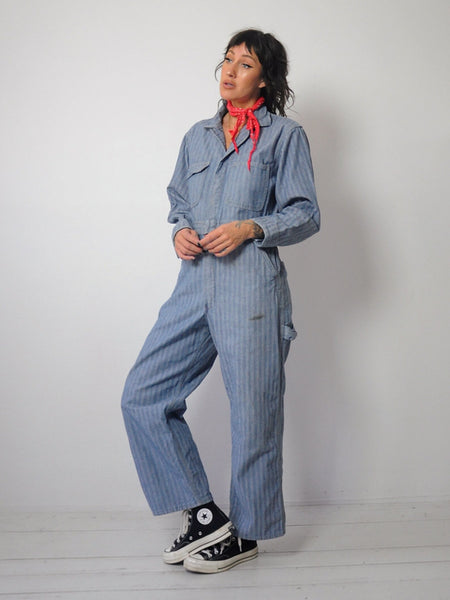 1960's Big Mac HBT Denim Coveralls