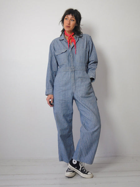 1960's Big Mac HBT Denim Coveralls