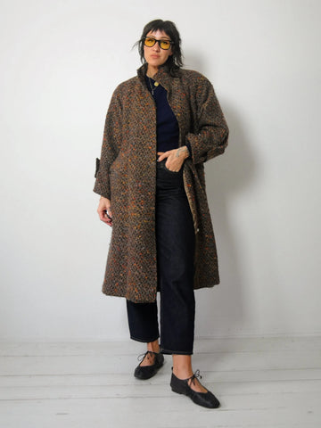 Anne Marie Beretta Wool Tweed Coat