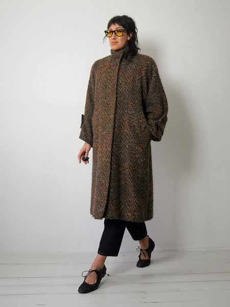 Anne Marie Beretta Wool Tweed Coat