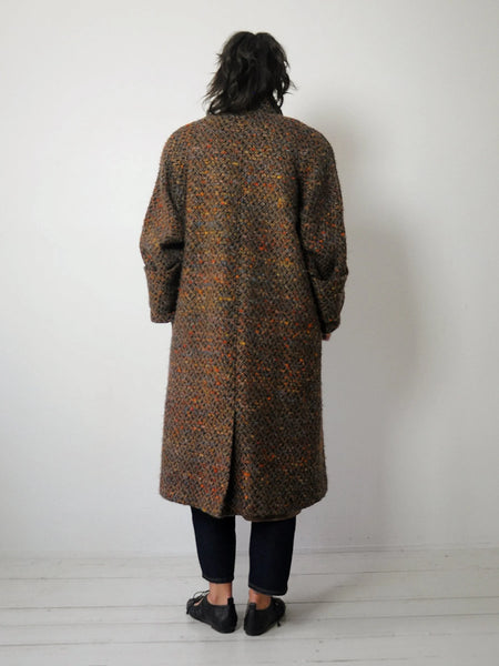 Anne Marie Beretta Wool Tweed Coat