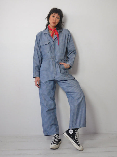 1960's Big Mac HBT Denim Coveralls