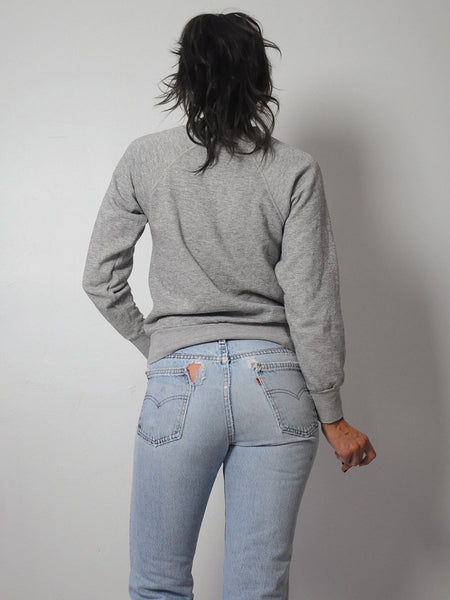 1980's Tri-Blend Utah State Sweatshirt
