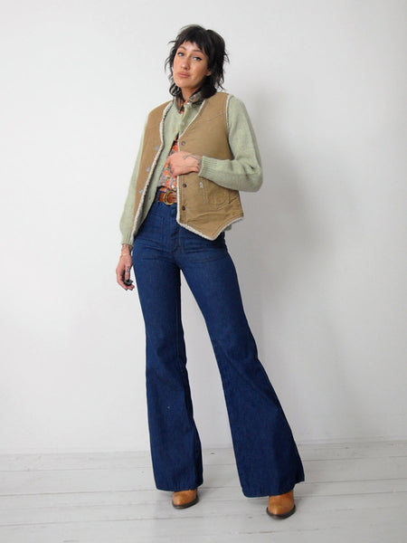 1970's Levi's Corduroy Sherpa Vest