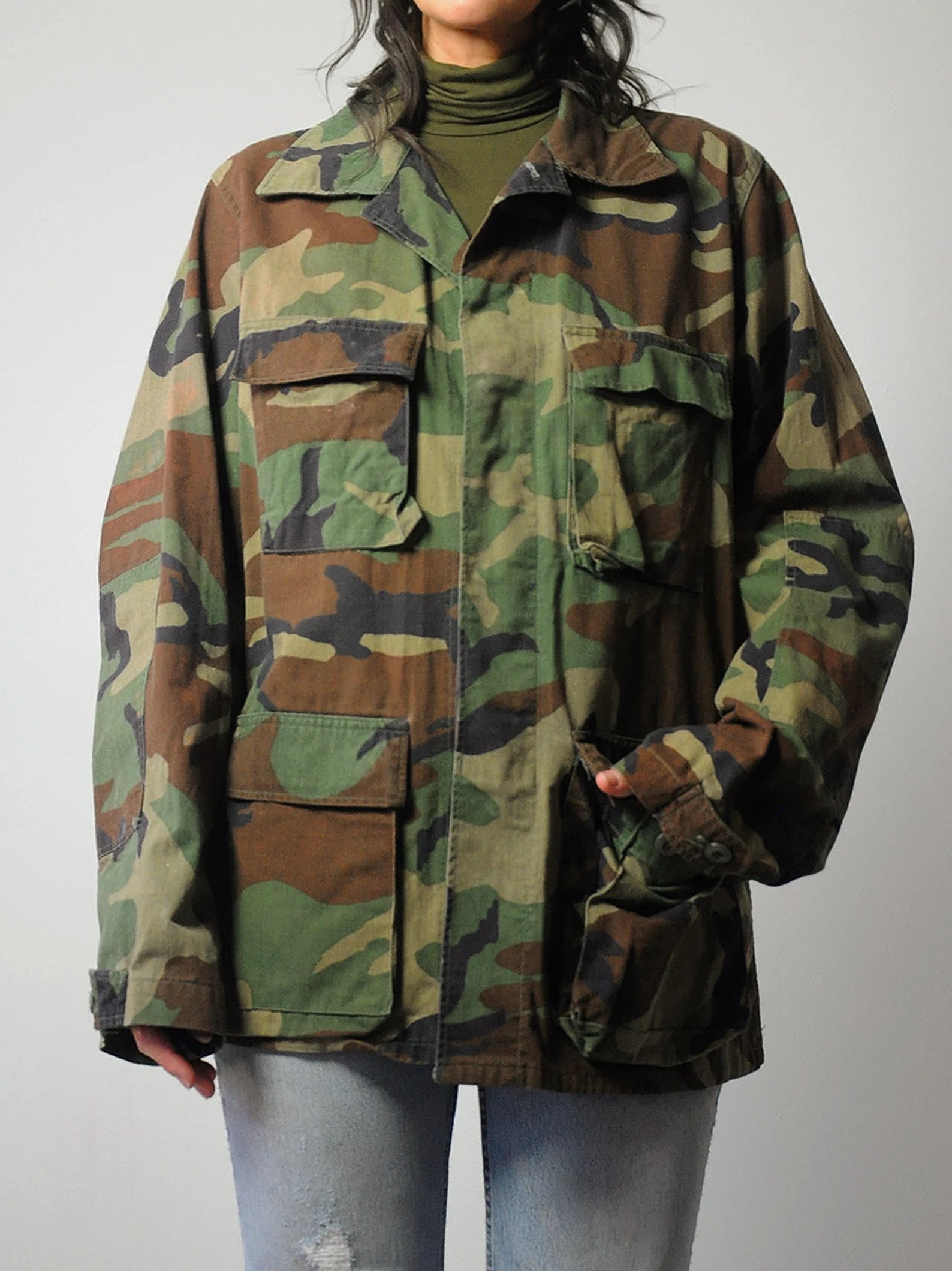 Canvas Camouflage Jacket