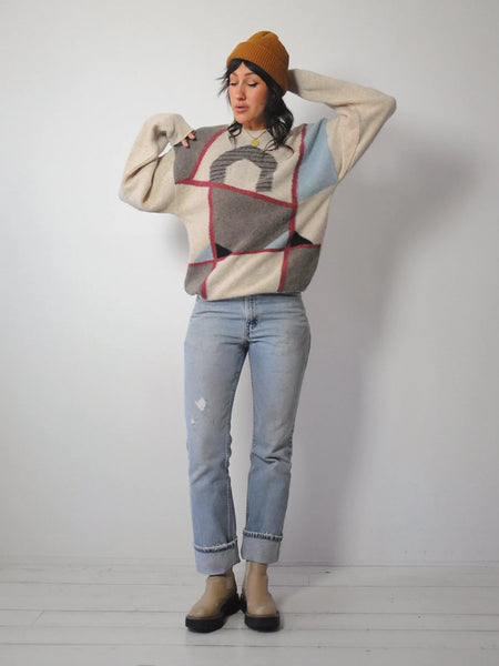 Angora Geo sweater