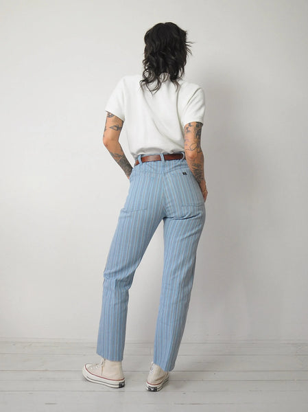 1960's Big Smith Pinstriped Jeans 31x29