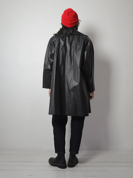 1980's Buckle Swing Raincoat