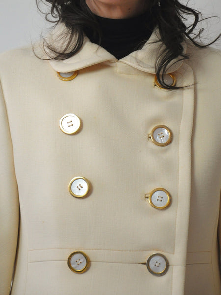 1960's Helena Wool Swing Coat