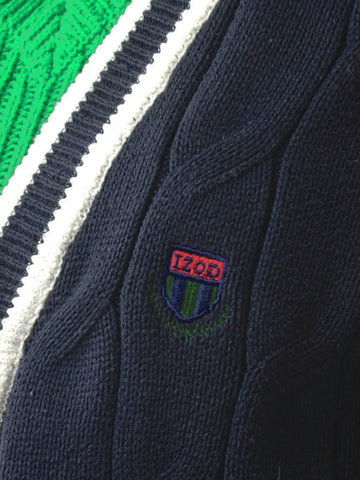 1980's Izod Tennis Cardigan