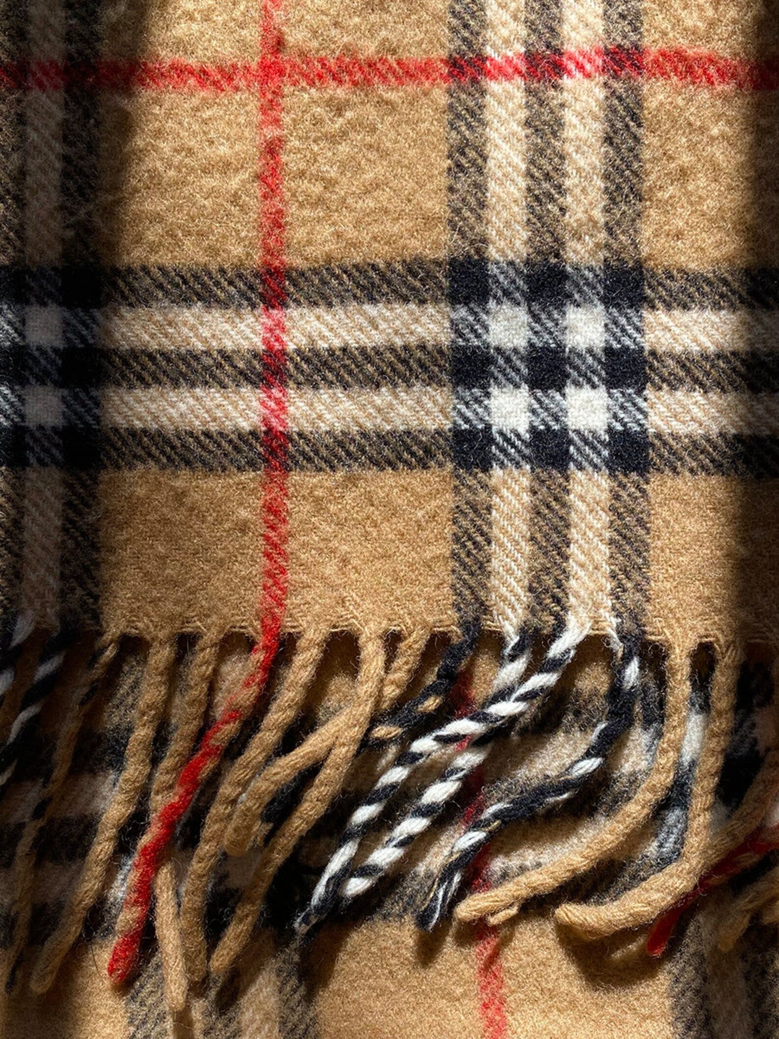 1980's Burberry Lambswool Scarf – NOIROHIO VINTAGE