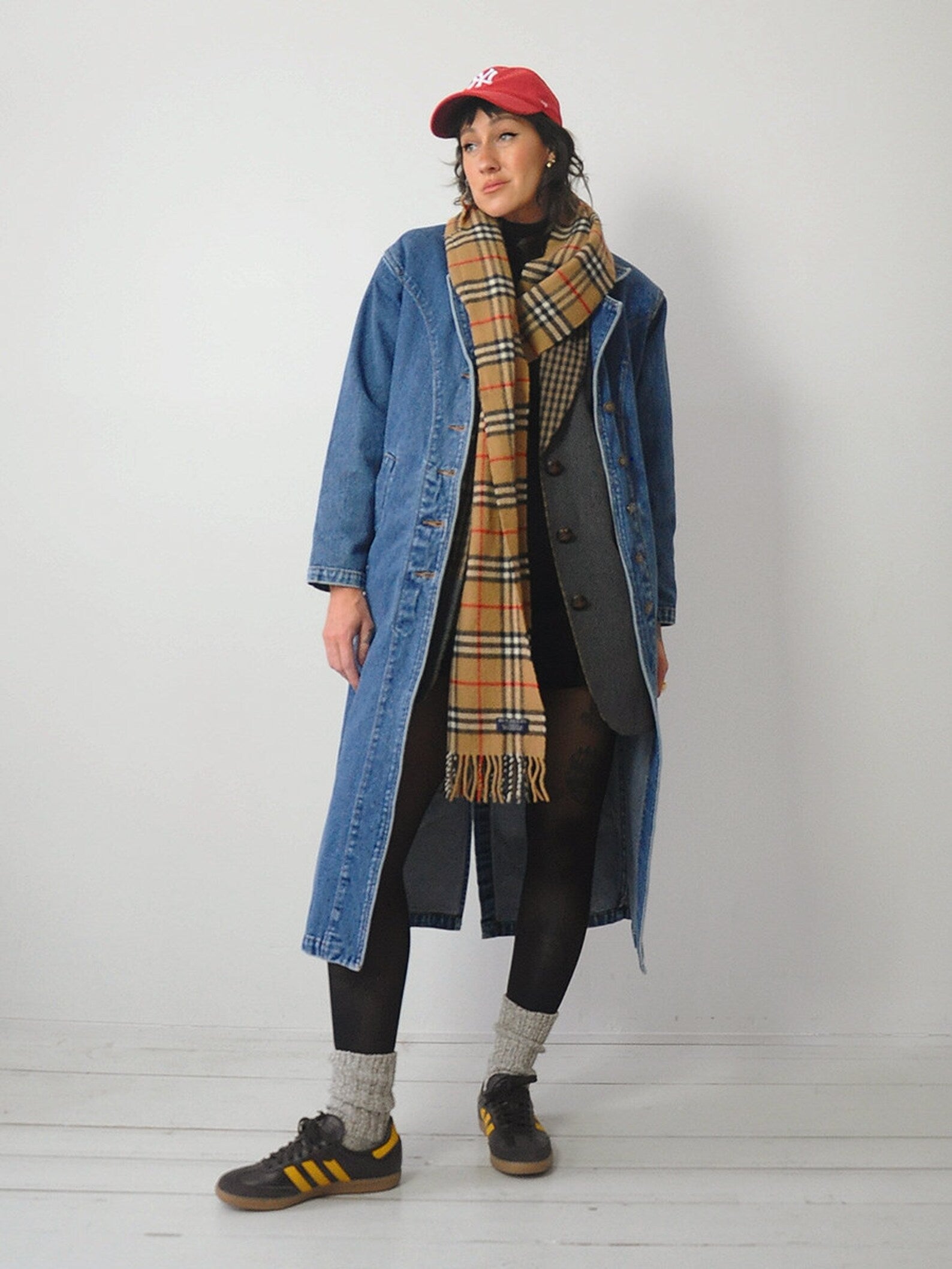 1980's Burberry Lambswool Scarf – NOIROHIO VINTAGE