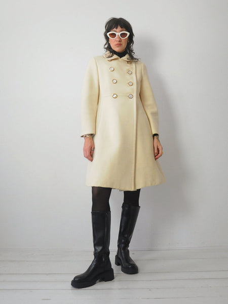 1960's Helena Wool Swing Coat