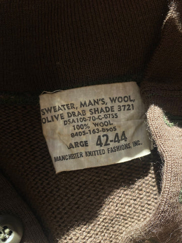 Olive Military Issue Sweater