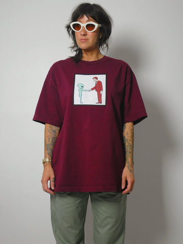 1993 Helmet Alien Handshake Tshirt