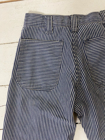 1970's Petite Hickory Stripe Bellbottoms