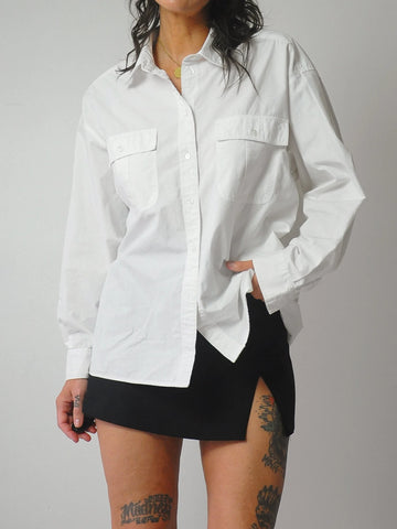 1990's Oversized Cotton Shirt