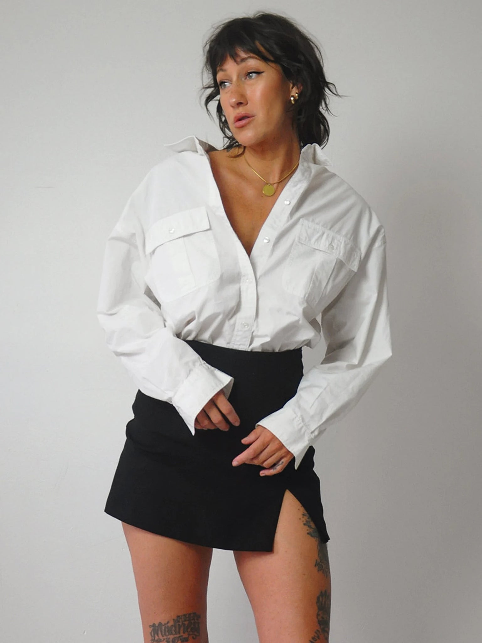 1990's Oversized Cotton Shirt