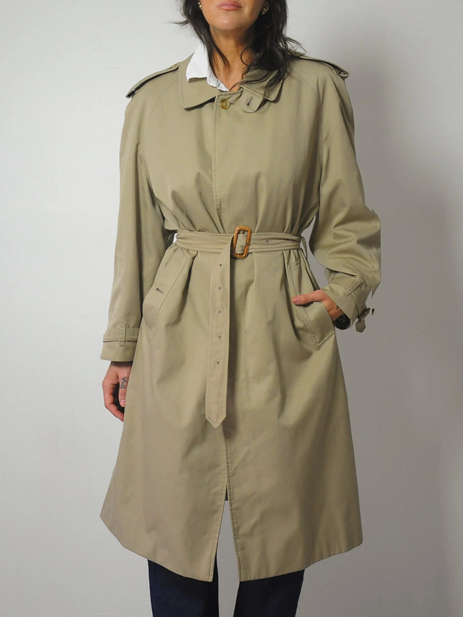 1970's Burberry Nova Check Trench Coat – NOIROHIO VINTAGE 1970's Burberry Nova Check Trench Coat – NOIROHIO VINTAGE
