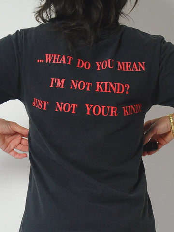 1987 Megadeth Not Your Kind Tee