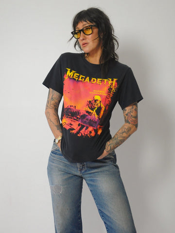 1987 Megadeth Not Your Kind Tee
