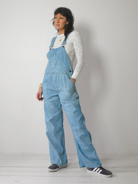 1950's Indigo Dyed Painter Overalls