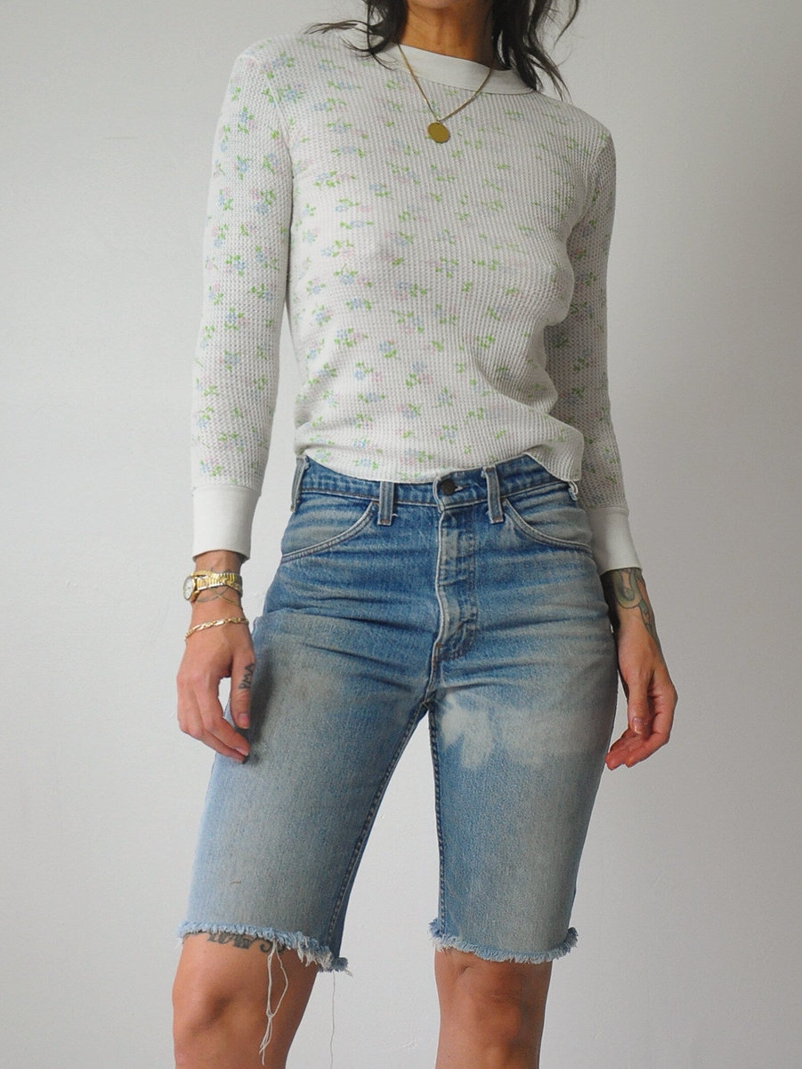 1970's Levi's Longer Faded Cut Offs