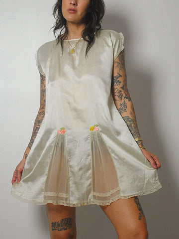 1930's Silk Slip Dress