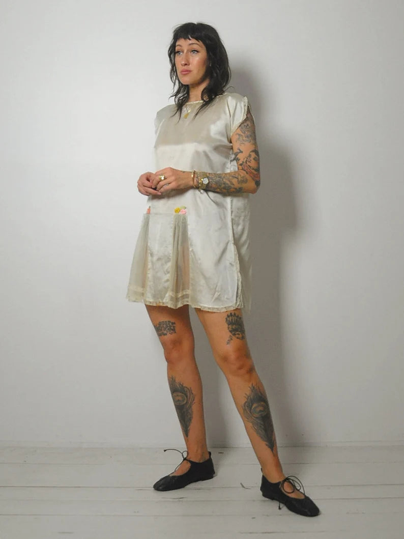 1930's Silk Slip Dress