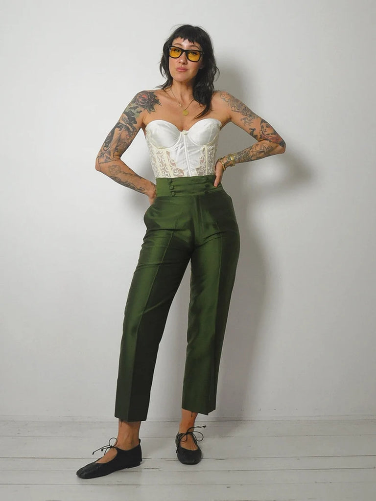 green cigarette trousers Cigarette Pants Dark Green Ankle Pants Buy Reiko Women Cigarette Fit Textured Straight Leg Pants, Dark green cigarette trousers Cigarette Pants Dark Green Ankle Pants Buy Reiko Women Cigarette Fit Textured Straight Leg Pants, Dark