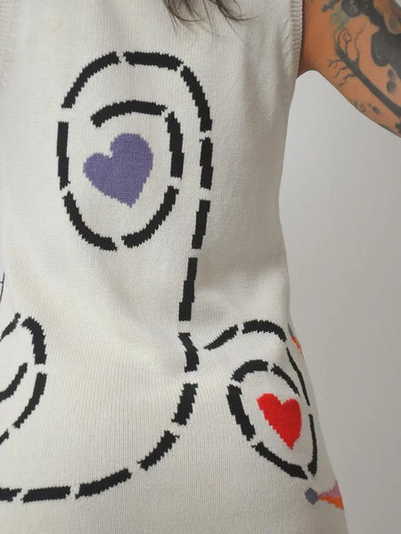 90's Pop Art Sweater Dress