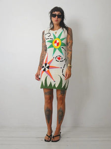 90's Pop Art Sweater Dress