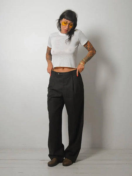 1950's Brown Menswear Trousers