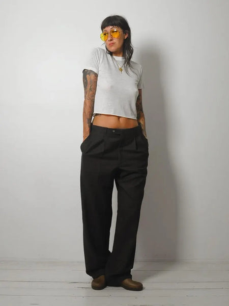 1950's Brown Menswear Trousers