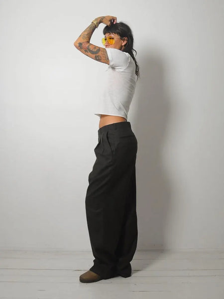 1950's Brown Menswear Trousers