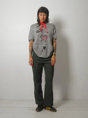 1970's Destroyed Mickey T-shirt