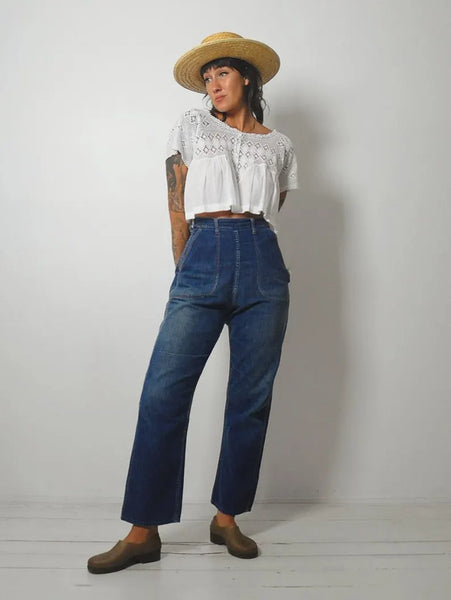 1950's Jeanies by Blue Bell Side Zips 26x28.5