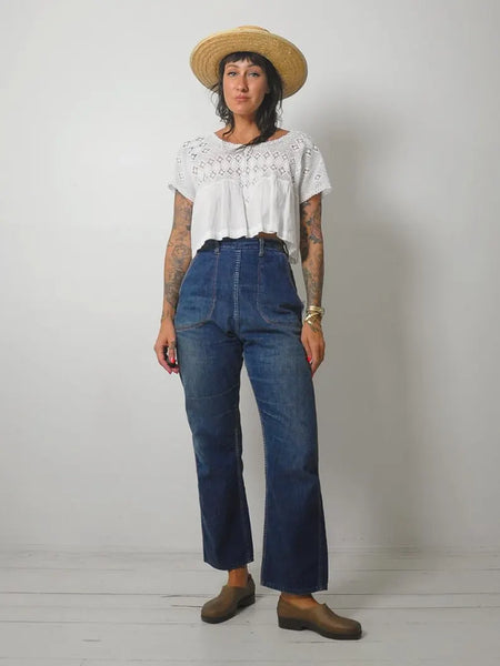1950's Jeanies by Blue Bell Side Zips 26x28.5