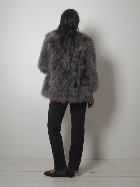 Marabou Feather Jacket
