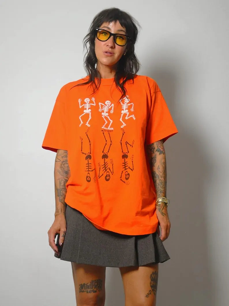 90's Dancing Skeleton Tee