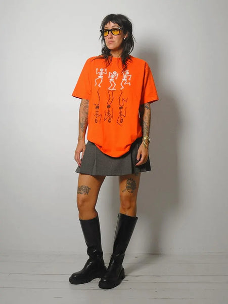 90's Dancing Skeleton Tee