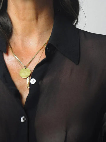 Sheer Silk Bob Mackie Blouse