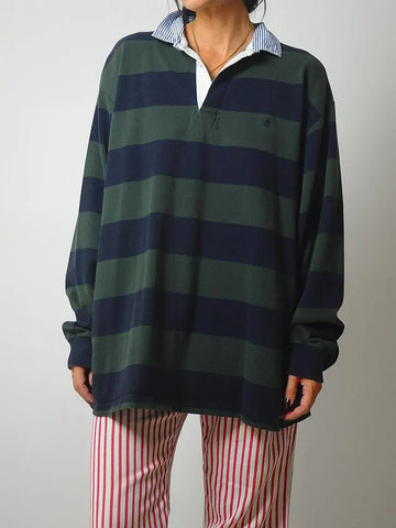 Ralph Lauren Rugby Stripe Polo Shirt