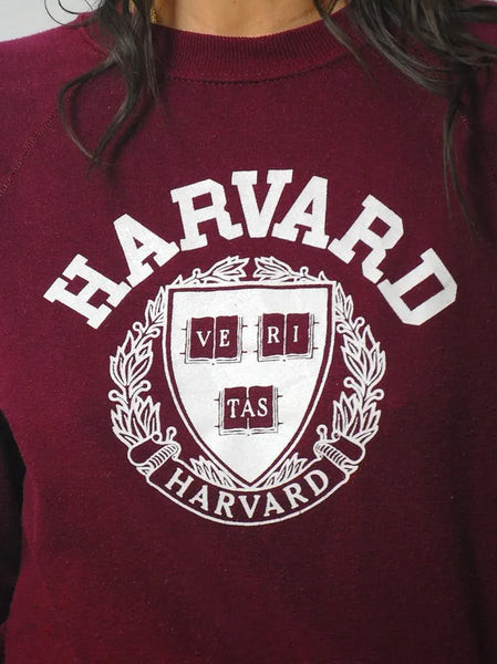 1980's Harvard Crest Sweatshirt
