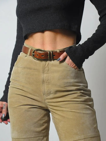 1990's Ralph Lauren Suede Pants