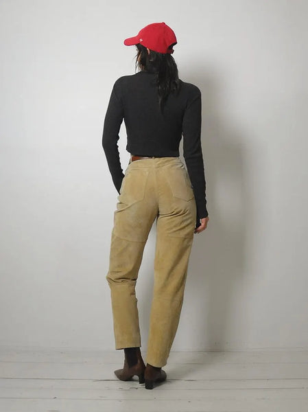 1990's Ralph Lauren Suede Pants